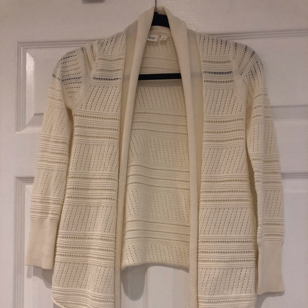 Girls open sweater
